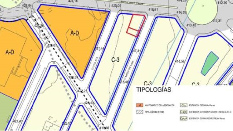 Suelo urbano de 293m² en pasaje El Rosario,c/aires De Lima S/n,mz C4.67,fi 4,pc 4, Santa Cruz De Tenerife