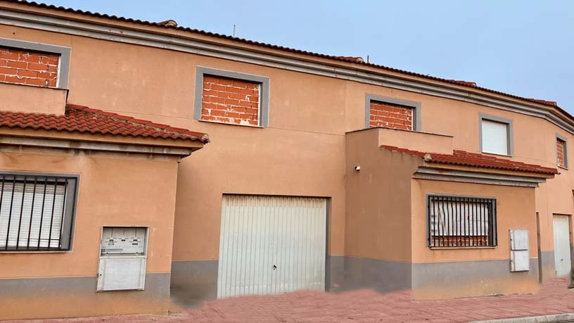 Travail arrêté dans rue Molino, Pozo Cañada, Albacete