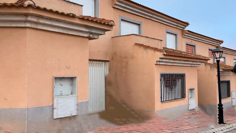 Travail arrêté dans rue Molino, Pozo Cañada, Albacete