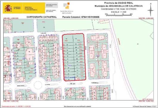 Terrain urbain de 175m² dans rue Pino, Argamasilla De Calatrava, Ciudad Real