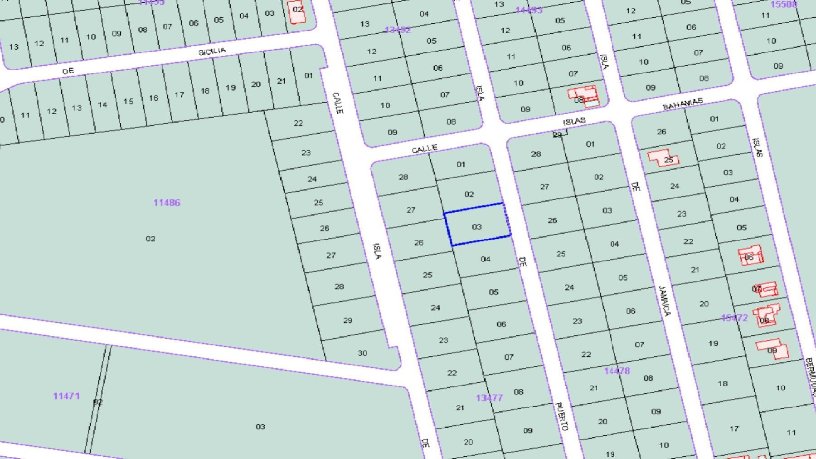 Terrain urbain de 798m² dans rue Isla De Puerto Rico Ac, Casar (El), Guadalajara