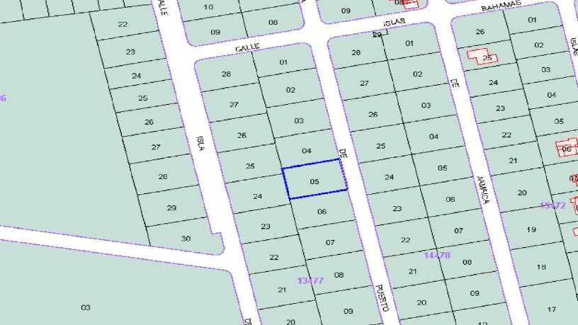 Terrain urbain de 798m² dans rue Isla De Puerto Rico Ac, Casar (El), Guadalajara