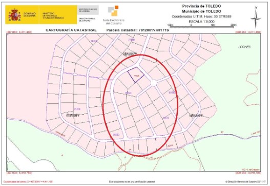 Urban ground  on urbanization Montesion, Ua 28-a S.bernardo Ii Fase Parc 359, Toledo
