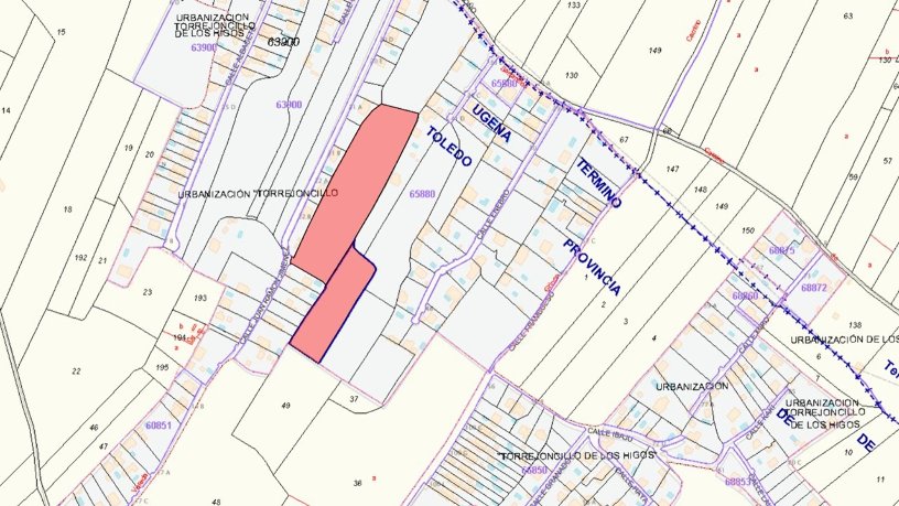 19996m² Developable land on street Jose Martinez Ruiz Azorin, Ugena, Toledo