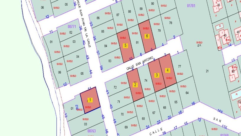 Suelo urbanizable de 1520m² en calle San Antonio, Escalona, Toledo