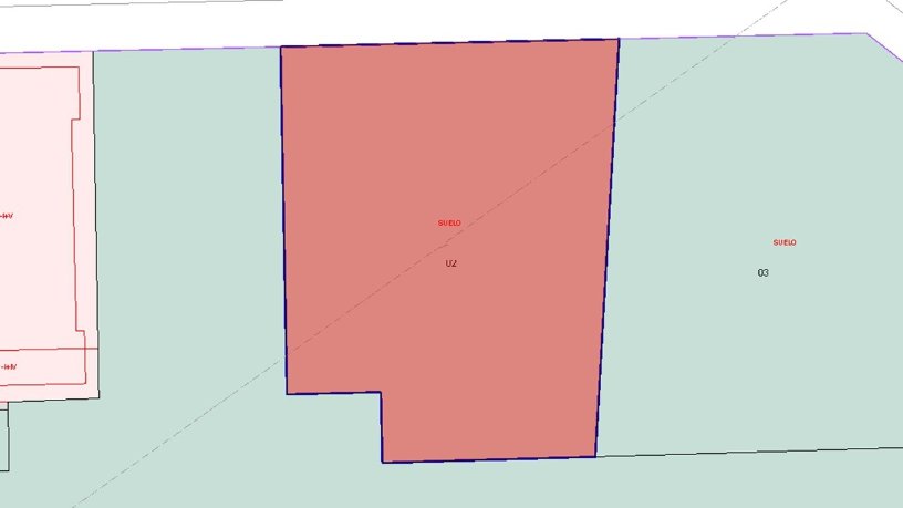 Terrain urbain de 1048m² dans rue Madreperla, Ávila