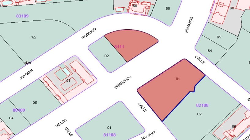 Terrain urbain de 5887m² dans rue 1/10 Cm Viejo Tornadizos1, Ávila