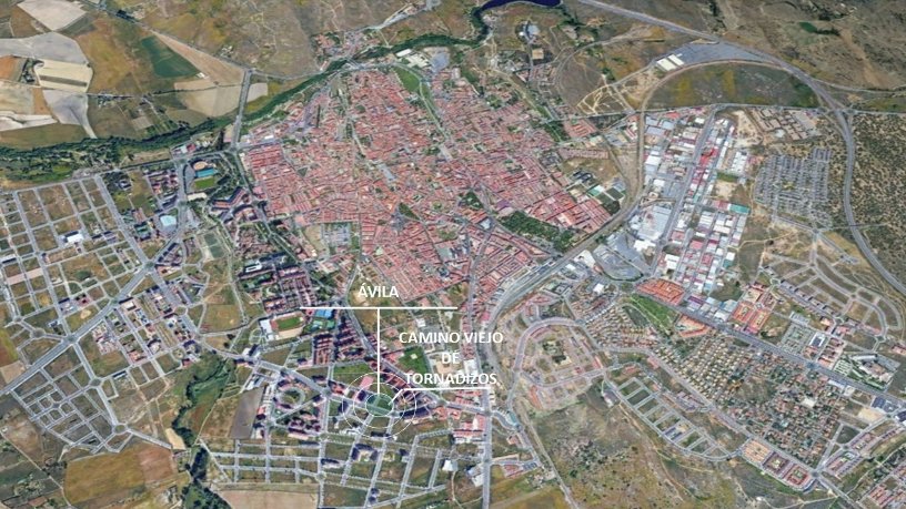 Terrain urbain de 5887m² dans rue 1/10 Cm Viejo Tornadizos1, Ávila