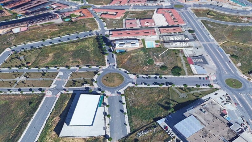 Terrain urbain de 5107m² dans rue 2/6 Los Castillejos, Ávila