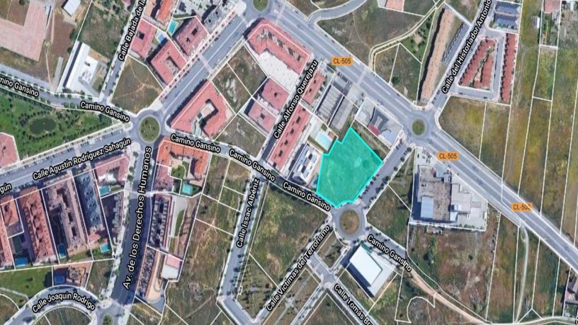 Terrain urbain de 5107m² dans rue 2/6 Los Castillejos, Ávila