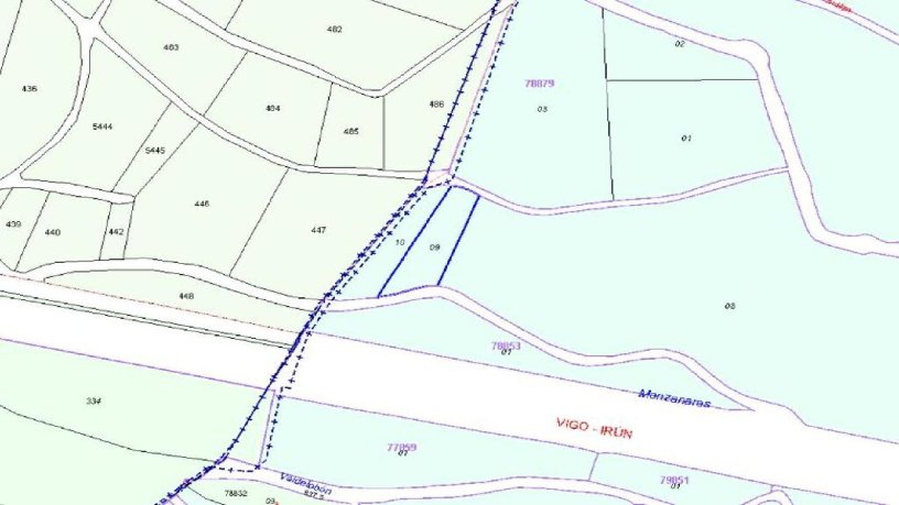 Terrain aménageable de 1422m² dans  Pago La Raya De Villalvilla, Burgos