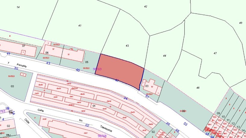 Suelo urbano de 2400m² en avenida Sierra Pambley, Villablino, León