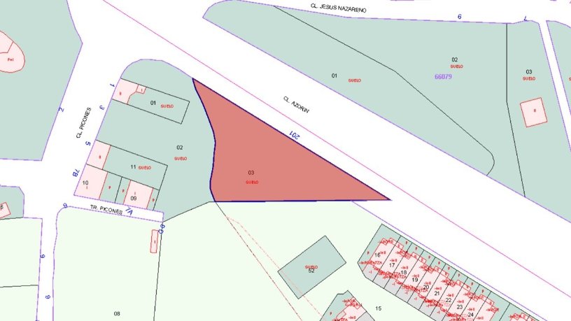 800m² Urban ground on street Azorin Tc, San Andrés Del Rabanedo, León