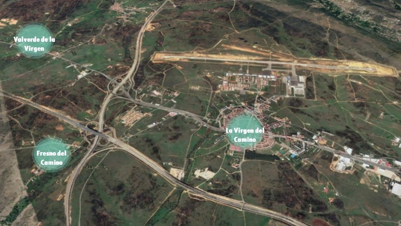 48712m² Developable land on  Suz-n6, Poligono 24, Parcela, Valverde De La Virgen, León