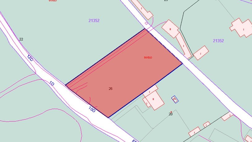 Terrain aménageable de 2667m² dans route Hoyos, Palencia