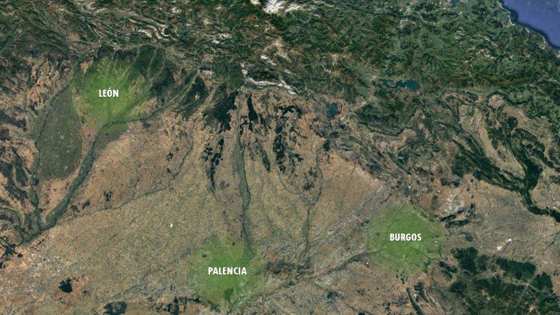 Terrain aménageable de 2667m² dans route Hoyos, Palencia