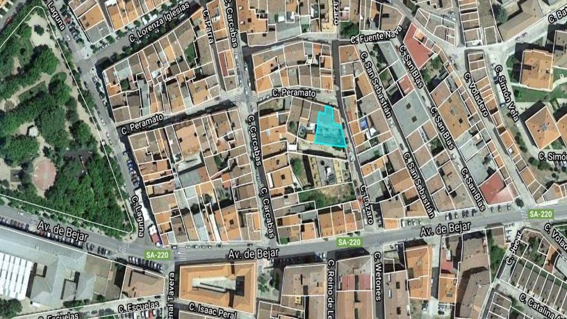 Terrain urbain de 363m² dans rue Peramato, Ciudad Rodrigo, Salamanca