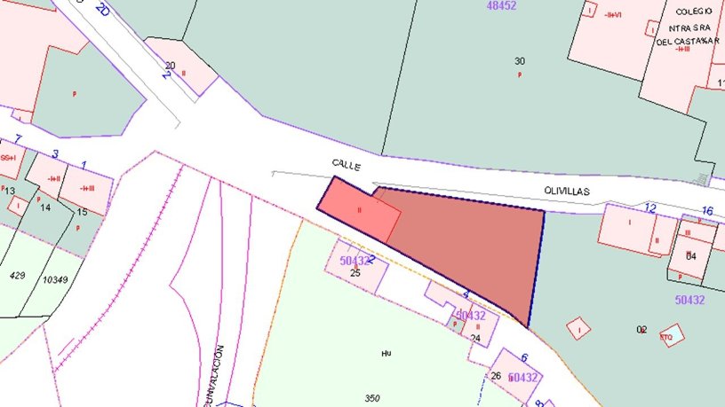 Suelo urbanizable de 169m² en calle Olivillas, Béjar, Salamanca