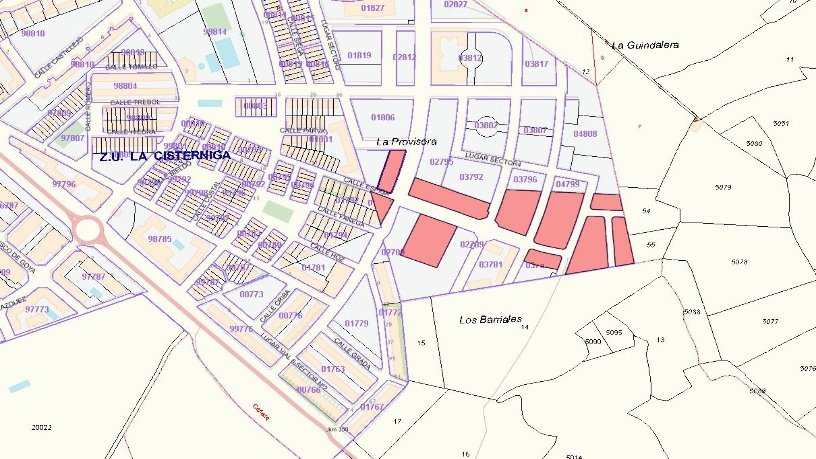 Suelo urbano de 680m² en calle Sector3, Cistérniga, Valladolid