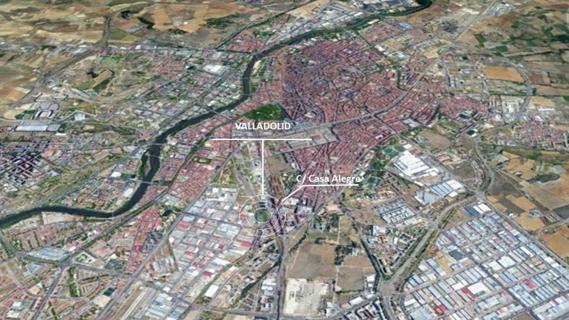 Suelo urbano de 2939m² en calle Casa Alegre, Valladolid