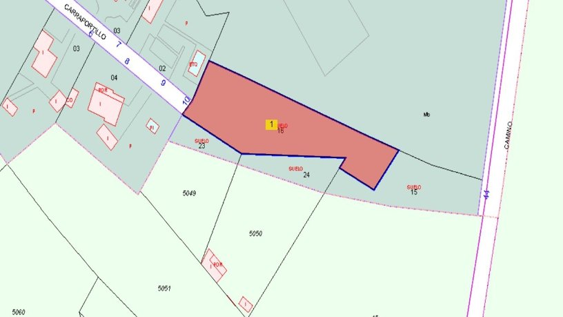 Suelo urbanizable de 3494m² en travesía Carraportillo, Tudela De Duero, Valladolid