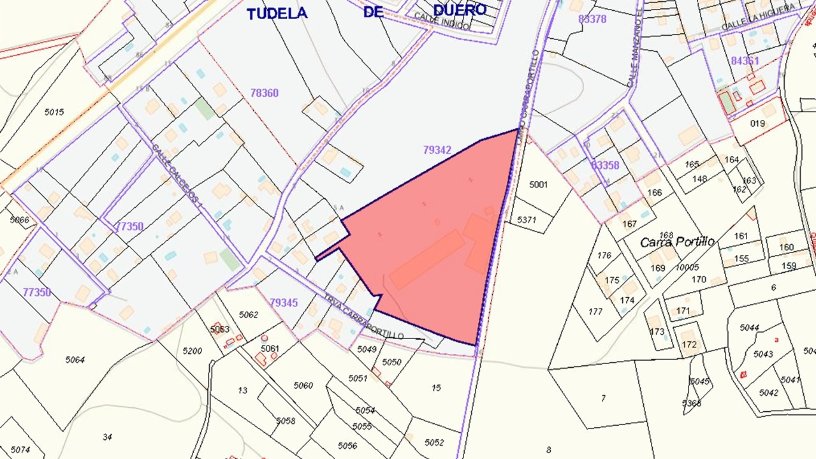 16859m² Developable land on road Carraportillo, Tudela De Duero, Valladolid