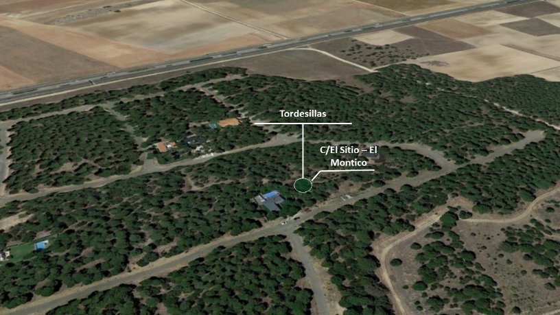 Suelo urbanizable de 1820m² en urbanización Montico, Tordesillas, Valladolid