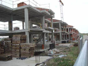 Work stopped in street Las Heras, Sector Aau4, Calle La Tercera Nº 30, Fresno De La Ribera