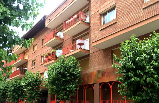 Parking space  on road Ribes, Figaró-montmany