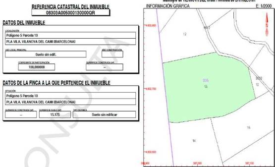 Otros  en partida Las Cuadras Pc.13 Plg.5, Vilanova Del Camí