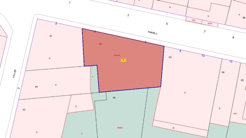 Suelo urbano de 445m² en rambla Nova, Igualada, Barcelona