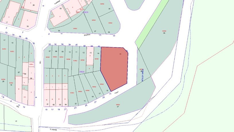 Venta de Fincas y solares en Santa Eulàlia de Riuprimer