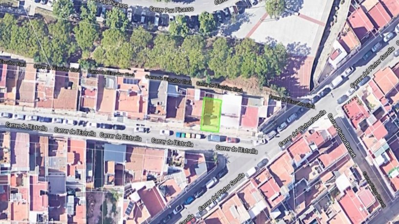 Suelo urbano de 98m² en calle Estrella, Badalona, Barcelona