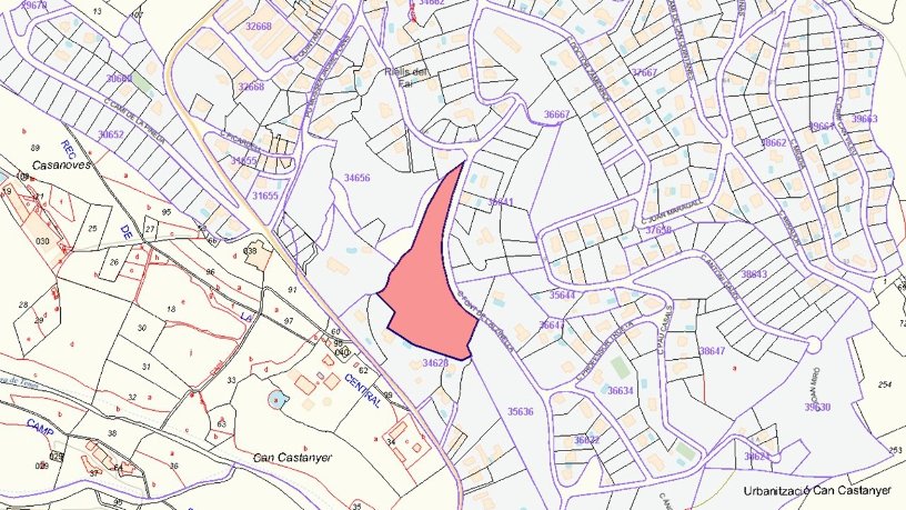 Suelo urbanizable de 11855m² en calle Font De L'alzinella, Bigues I Riells, Barcelona