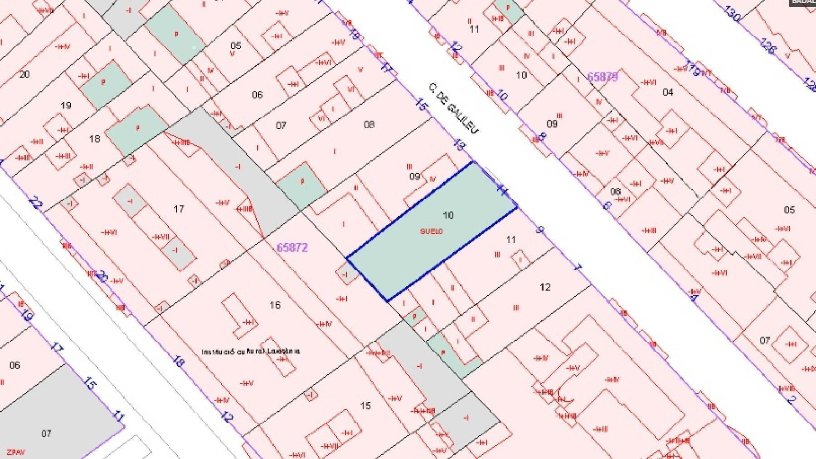 Suelo urbano de 151m² en calle Galileu, Badalona, Barcelona