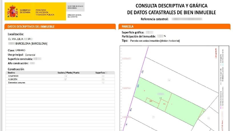 Suelo urbano de 112m² en calle Via Julia, Barcelona