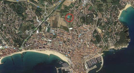 Terrain aménageable de 871m² dans rue Enric Vincke, Parcela C, Sector Cami De La Font, Palamós, Girona