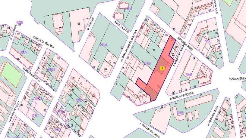 Suelo urbano de 3179m² en calle Nicaragua, Olot, Girona