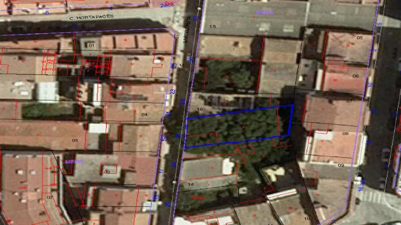 Suelo urbano de 750m² en calle Barceloneta, Figueres, Girona