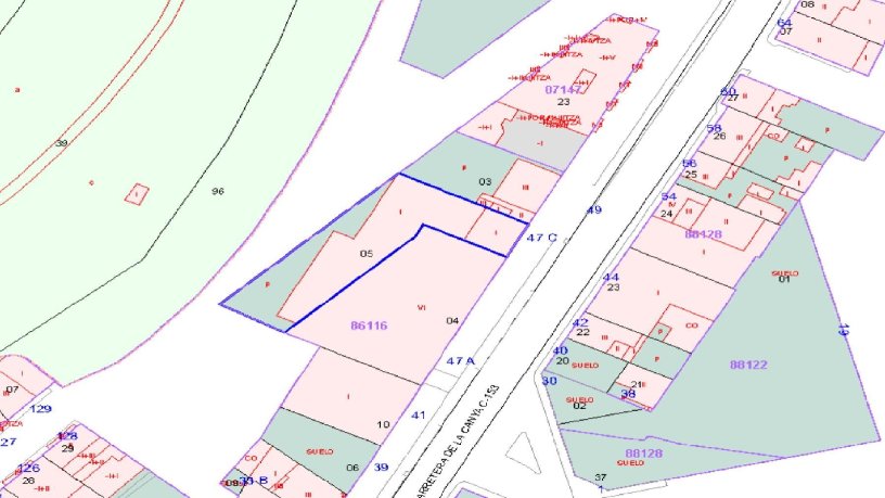 Suelo urbano de 954m² en calle Canya, La, Olot, Girona