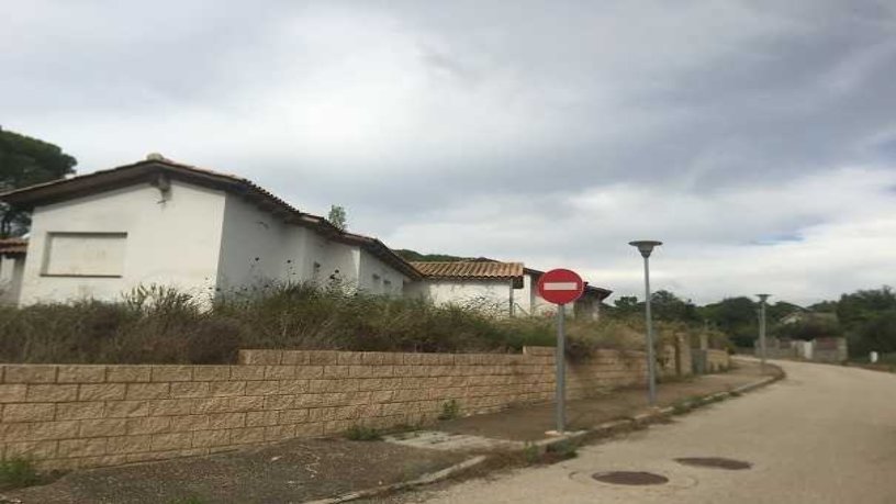 Travail arrêté dans rue Riu Ebre (Urb. La Goba), Vidreres, Girona