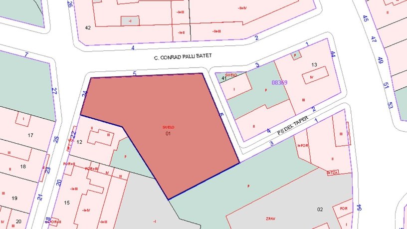 Suelo urbano de 582m² en calle Emili Joan, Palamós, Girona