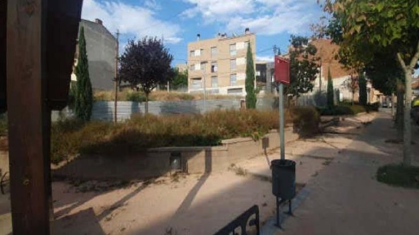 Urban ground in street Soldevila, Lleida, Lérida