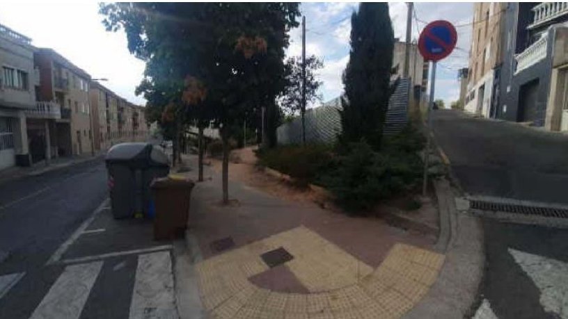 Urban ground in street Soldevila, Lleida, Lérida