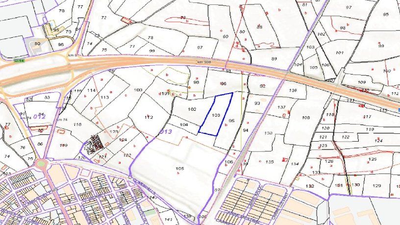 Suelo urbanizable de 22795m² en calle Pt Prat, Polígono 13 Parcela 103, Tàrrega, Lérida