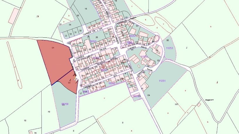 Suelo urbanizable de 6757m² en camino B, Sant Jaume Dels Domenys, Tarragona