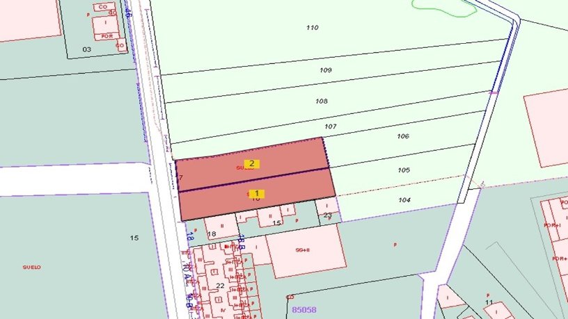 1091m² Urban ground on  La Cava Poligono 43, Tortosa, Tarragona