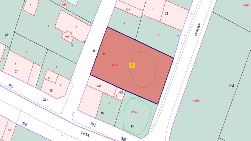 Suelo urbano de 659m² en calle Ntra Sra Immaculada, Deltebre, Tarragona