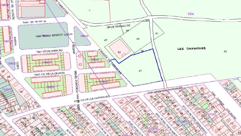 Suelo urbanizable de 3375m² en  Ppu 2 Les Garrigues, Tarragona