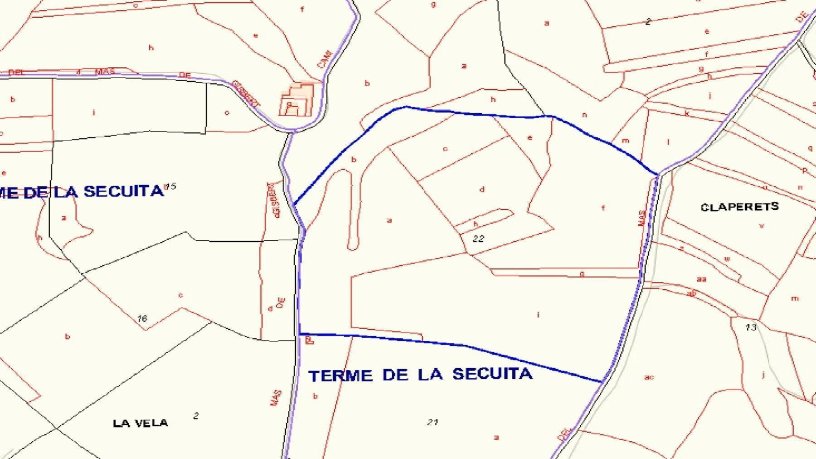 Propriété rustique de 77015m² dans  Tapioles O La Vela Poligono 15 Parcela 2, Tarragona